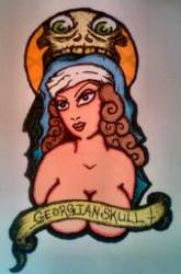 logo The Georgian Skull